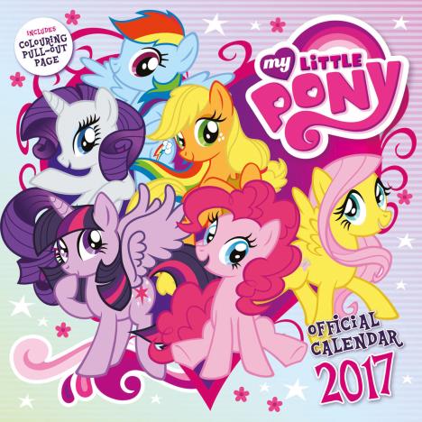 My Little Pony 2017 Square Calendar £1.99